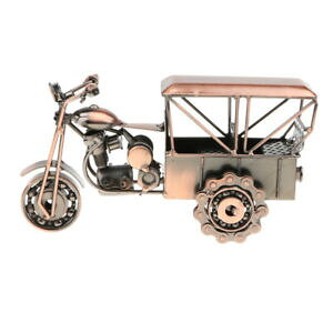 yzzr[@͌^ԁ@ԁ@[VOJ[ gfNVbNnhAC~j`AI[goCmodele de tricycle retro classique fait main fer moto miniature collection