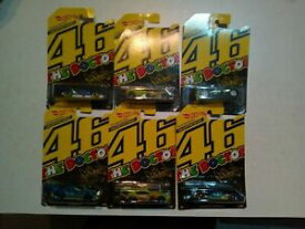 【送料無料】ホビー　模型車　車　レーシングカー ホットホイールロッシモデルセットミントhot wheels valentino rossi special edition 6 models set complete mint