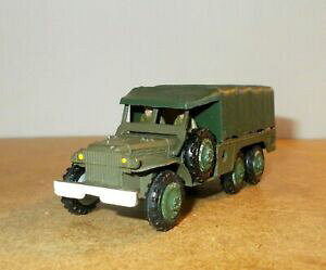 �y���������z�z�r�[�@�͌^�ԁ@�ԁ@���[�V���O�J�[ �~�j�`���A�t�����X�g�C��ancienne miniature france jouet fj 143 dodge 6x6 bache wc 62 ww2 tbe 60s