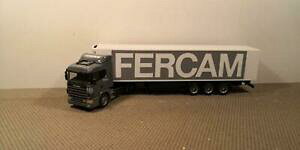 yzzr[@͌^ԁ@ԁ@[VOJ[ XJjACZ~g[herpa scania 124 lignes semiremorque * vi6702