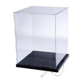 【送料無料】ホビー　模型車　車　レーシングカー ライトボックスボックスオンmagideal boite transparente pour vitrine avec boite a lumiere