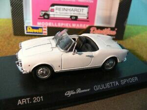 【送料無料】ホビー 模型車 車 レーシングカー アルファロメオスパイダー143 detailcars 201 alfa romeo giulietta spyder