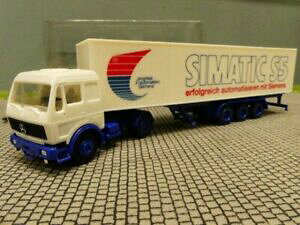 【送料無料】ホビー 模型車 車 レーシングカー スーツケースセミトレーラ187 herpa mb ng siemens simatic valise semiremorque