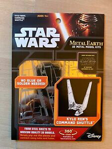 yzzr[@͌^ԁ@ԁ@[VOJ[ X^[EH[YLbgR}hVgstar wars 3d metal kit kylo renfs command shuttle