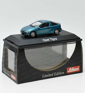 yzzr[@͌^ԁ@ԁ@[VOJ[ f^bNO[IyX|[cJ[{bNXschuco 04092 rare opel tigra voiture de sport en vert metallise, 143, neuf dans sa boite, k087