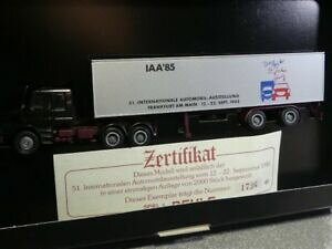 �y���������z�z�r�[�@�͌^�ԁ@�ԁ@���[�V���O�J�[ �Z�~�g���[��187 herpa scania hauber iaa85 mallette semiremorque
