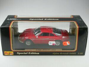 �y���������z�z�r�[�@�͌^�ԁ@�ԁ@���[�V���O�J�[ ���m�[�A���p�C���J�b�gmaisto 118 renault alpine 1600 s coupe 1970 a 110 red avec box 514337