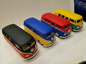 yzzr[@͌^ԁ@ԁ@[VOJ[ }bgoX~j`AfpbP[Wpaquet de 4 x kinsmart mat 1962 vw bus jouet voitures modeles miniature 132