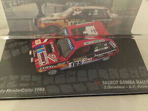 �y���������z�z�r�[�@�͌^�ԁ@�ԁ@���[�V���O�J�[ �t�����\���t�����\���f���N�[�������e�J���������[�l�b�g���[�N�����[talbot samba francois delecour rallye monte carlo 1984 ixo altaya rally wrc