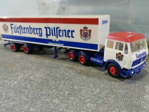 【送料無料】ホビー 模型車 車 レーシングカー アルベドスーツケースセミトレーラ187 herpa albedo mb ng furstenberg pilsener valise semiremorque