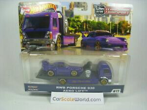 yzzr[@͌^ԁ@ԁ@[VOJ[ \tgEFACZX|VFGA`[gX|[gtgrwb porsche 930 aero lift team transport hotwheels