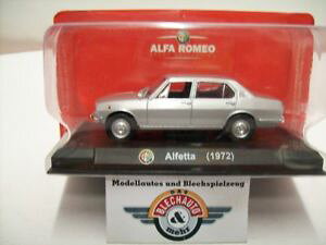 【送料無料】ホビー 模型車 車 レーシングカー アルファロメオシルバーボックスalfa romeo alfetta, 1972, silver, rcs 143, neuf dans sa boite