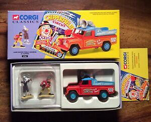 yzzr[@͌^ԁ@ԁ@[VOJ[ T[JXh[o[AhXAvcorgi chipperfields circus 07202 land rover public adresse amp; clowns comme neuf