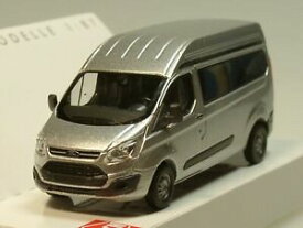 【送料無料】ホビー　模型車　車　レーシングカー ブッシュフォードトランジットカスタムバスbusch ford transit custom, bus, hd, argent 52505 187