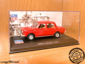 yzzr[@͌^ԁ@ԁ@[VOJ[ AJ~gsimca 1118 usa red 143 1969 mint