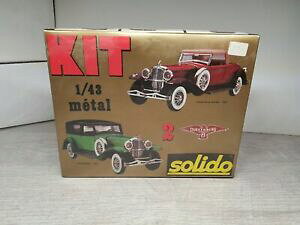 �y���������z�z�r�[�@�͌^�ԁ@�ԁ@���[�V���O�J�[ ���^���L�b�gnouvelle annoncesolido 143 kits metal duesenberg 1931
