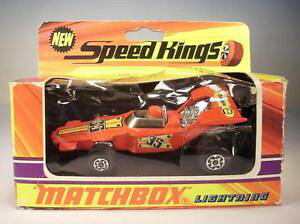 yzzr[@͌^ԁ@ԁ@[VOJ[ }b`Xs[hJ[[Xmatchbox speed kings k 35 lightning voiture de course dans blisterbox 3623