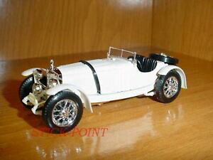 �y���������z�z�r�[�@�͌^�ԁ@�ԁ@���[�V���O�J�[ �����Z�f�X�x���c�~���g�{�b�N�Xmercedesbenz sskl sskl white 1931 143 mint with box