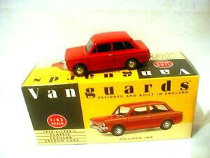 �y���������z�z�r�[�@�͌^�ԁ@�ԁ@���[�V���O�J�[ ���b�hcorgi vanguards hillman imp rouge va26000