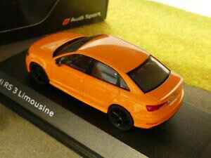 yzzr[@͌^ԁ@ԁ@[VOJ[ XP[AEfBIWZ_143 iscale audi rs 3 berline orange 04298