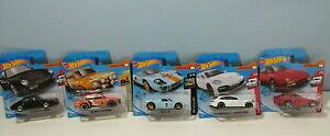 �y���������z�z�r�[�@�͌^�ԁ@�ԁ@���[�V���O�J�[ �t�H�[�h�|���V�Fhotwheels x5 voitures ford et porsche