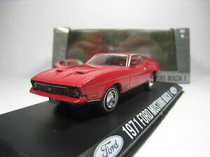 �y���������z�z�r�[�@�͌^�ԁ@�ԁ@���[�V���O�J�[ �t�H�[�h���X�^���O�}�b�nford mustang mach 1 1971 143 greenlight red