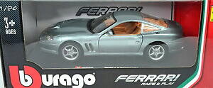 yzzr[@͌^ԁ@ԁ@[VOJ[ tF[}lXP[ferrari 550 maranello argent echelle 124 de bburago