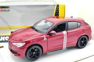 yzzr[@͌^ԁ@ԁ@[VOJ[ I[gAt@IXJ~j`A_CJXgmodellino auto alfa romeo stelvio scala 124 miniature diecast burago modellismo