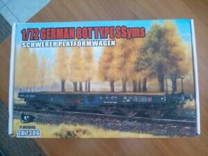 yzzr[@͌^ԁ@ԁ@[VOJ[ fhCctmodel german 80t type ssyms schwerer platformwagen 172