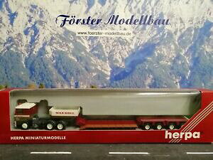 �y���������z�z�r�[�@�͌^�ԁ@�ԁ@���[�V���O�J�[ herpa 146814 man f2000 semisz max goll 187