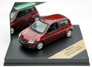 �y���������z�z�r�[�@�͌^�ԁ@�ԁ@���[�V���O�J�[ ���m�[�N���I���f��u���^���b�N�_�[�Nrenault clio iimodele type b 3turig annee de construction 19982001, m143, rouge fonce metallise