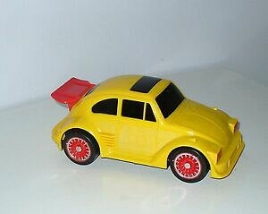 �y���������z�z�r�[�@�͌^�ԁ@�ԁ@���[�V���O�J�[ �����[ancienne voiture coccinelle jaune rallye joustra 22x11cm