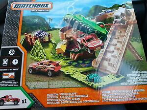 yzzr[@͌^ԁ@ԁ@[VOJ[ ~bVGXP[vjA[{bNX{bNXI}b`matchbox on a mission, croc escape, crocodile alarme, neuf dans box neuf dans sa boite