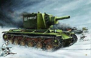 yzzr[@͌^ԁ@ԁ@[VOJ[ VA^NvX`bNfgyb^[Lbgrussian kv2 big turret tank 135 plastic model kit trumpeter