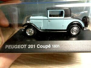 �y���������z�z�r�[�@�͌^�ԁ@�ԁ@���[�V���O�J�[ �v�W���[�J�b�g�A�g���Xpeugeot 201 coupe 1931 norev atlas 143