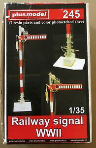 �y���������z�z�r�[�@�͌^�ԁ@�ԁ@���[�V���O�J�[ ���f�����W���L�b�gplusmodel plus model 245 railway signal wwii 135 resin kit