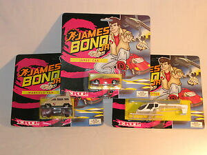 yzzr[@͌^ԁ@ԁ@[VOJ[ WF[Y{h×J[hrare ertl james bond jr vehicules x3inutiliseescomme neuf on card