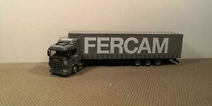 yzzr[@͌^ԁ@ԁ@[VOJ[ XJjACZ~g[herpa scania 124 lignes semiremorque * vi6702