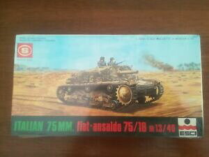 �y���������z�z�r�[�@�͌^�ԁ@�ԁ@���[�V���O�J�[ 172 esci fiatansaldo 7518 semovente