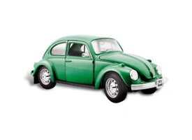 【送料無料】ホビー　模型車　車　レーシングカー フォルクスワーゲンビートルスケールvw beetle 1973 in environ 501142 cm vert echelle 124 par maisto 31926 g