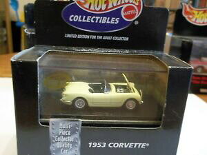 �y���������z�z�r�[�@�͌^�ԁ@�ԁ@���[�V���O�J�[ �z�b�g�z�C�[���O�b�Yhot wheels collectibles 22053 1953 corvetteneuf a partir de 1998 rare
