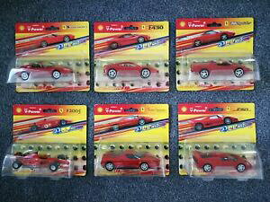 �y���������z�z�r�[�@�͌^�ԁ@�ԁ@���[�V���O�J�[ �V�F���t�F���[�����f��shell v power ferrari model carsjeu complet de 6