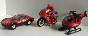 yzzr[@͌^ԁ@ԁ@[VOJ[ re[WXpC_[}oCNwRv^[wRv^[Zbgvintage spiderman buddy l velo voiture helicoptere helicoptere set 1980
