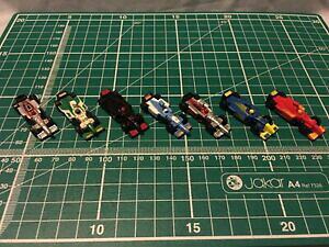 yzzr[@͌^ԁ@ԁ@[VOJ[ }CN}V[VOmicro machines, hasbro, 7 x f1 racing cars, bon etat, envoi gratuit