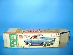 �y���������z�z�r�[�@�͌^�ԁ@�ԁ@���[�V���O�J�[ �t���X�J�C�p�b�h�{�b�N�X�I��norev boite vide dorigine simca aronde plein ciel tampon rouge empty box