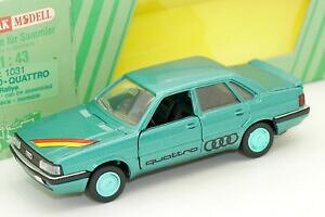 yzzr[@͌^ԁ@ԁ@[VOJ[ AEfBNg[{bNXschabak 143 audi 90 quattro rallye 1031 avec sa boite