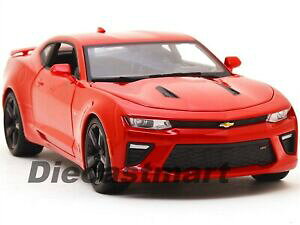yzzr[@͌^ԁ@ԁ@[VOJ[ V{[J}bh~j`Af2016 chevrolet camaro ss rouge miniature 118 modele voiture par maisto 31689