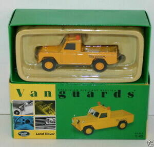 �y���������z�z�r�[�@�͌^�ԁ@�ԁ@���[�V���O�J�[ �����h���[�o�[vanguards 143 va07603 land rover telecom