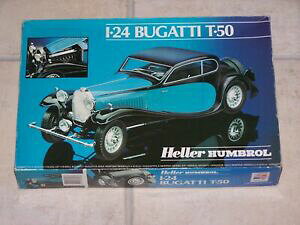 �y���������z�z�r�[�@�͌^�ԁ@�ԁ@���[�V���O�J�[ �u�K�b�e�Bmaquette heller 124eme bugatti t50