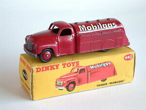 �y���������z�z�r�[�@�͌^�ԁ@�ԁ@���[�V���O�J�[ �{�b�N�X�^���J�[�g���b�Ndinky toys 440 camionciterne mobilgas repeindre en repro box